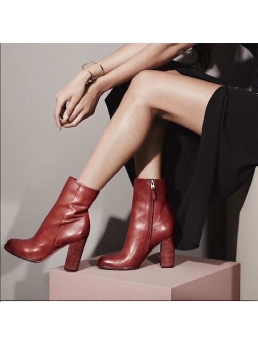 Sam Edelman Women's Reyes Boot Rust Red